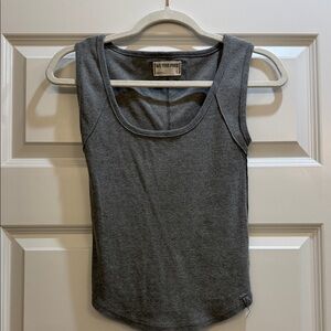 We The Free Charcoal Tank Top